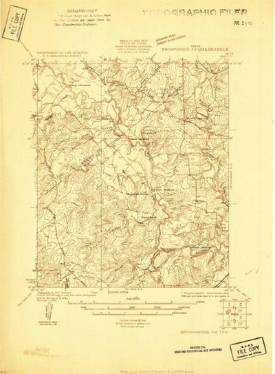 United States Geological Survey Blanket Springs, TX (1925, 48000-Scale) digital map