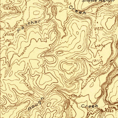 United States Geological Survey Blanket Springs, TX (1925, 48000-Scale) digital map