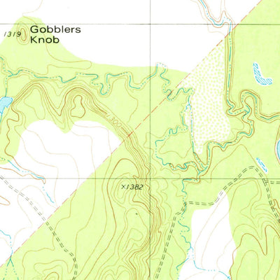 United States Geological Survey Blanket Springs, TX (1979, 24000-Scale) digital map