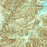 United States Geological Survey Blankston, LA (1998, 24000-Scale) digital map