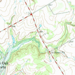 United States Geological Survey Blanton, TX (1966, 24000-Scale) digital map