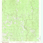 United States Geological Survey Bleakwood, TX (1984, 24000-Scale) digital map
