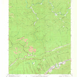 United States Geological Survey Bledsoe, KY (1980, 24000-Scale) digital map