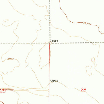 United States Geological Survey Bledsoe NE, NM-TX (1970, 24000-Scale) digital map