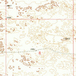 United States Geological Survey Bledsoe NE, NM-TX (1970, 24000-Scale) digital map