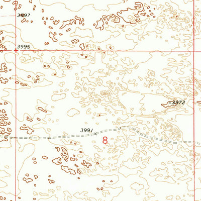 United States Geological Survey Bledsoe NE, NM-TX (1970, 24000-Scale) digital map