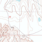 United States Geological Survey Bledsoe Ranch, CO (1979, 24000-Scale) digital map