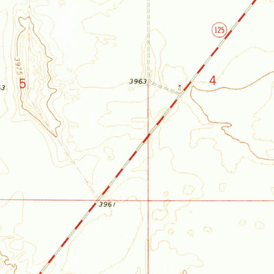 United States Geological Survey Bledsoe, TX-NM (1970, 24000-Scale) digital map