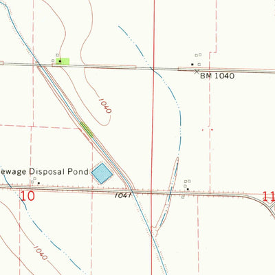 United States Geological Survey Blencoe, IA (1970, 24000-Scale) digital map