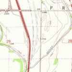 United States Geological Survey Blencoe, IA (1970, 24000-Scale) digital map