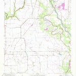 United States Geological Survey Blessing SE, TX (1952, 24000-Scale) digital map