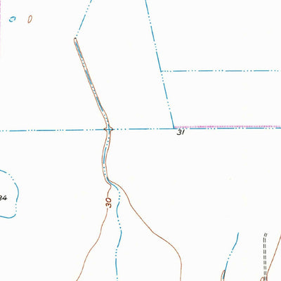 United States Geological Survey Blessing SE, TX (1952, 24000-Scale) digital map