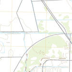 United States Geological Survey Blessing SE, TX (2022, 24000-Scale) digital map