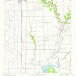 United States Geological Survey Blessing, TX (1952, 24000-Scale) digital map
