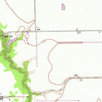United States Geological Survey Blessing, TX (1952, 24000-Scale) digital map