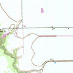 United States Geological Survey Blessing, TX (1972, 24000-Scale) digital map