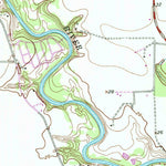 United States Geological Survey Blessing, TX (1972, 24000-Scale) digital map