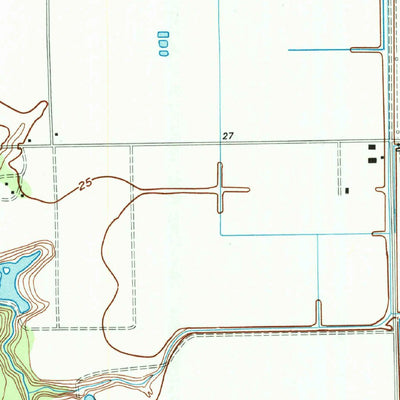 United States Geological Survey Blessing, TX (1995, 24000-Scale) digital map