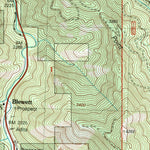 United States Geological Survey Blewett, WA (2003, 24000-Scale) digital map