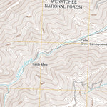 United States Geological Survey Blewett, WA (2011, 24000-Scale) digital map