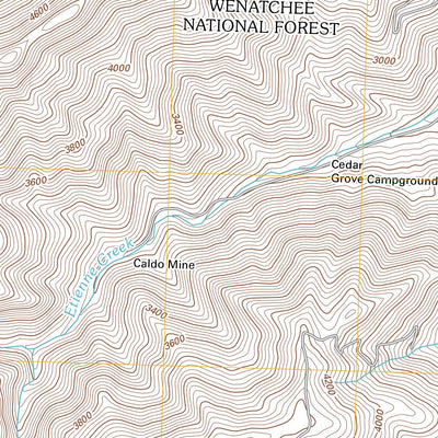 United States Geological Survey Blewett, WA (2011, 24000-Scale) digital map
