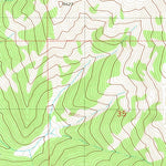 United States Geological Survey Blind Bull Creek, WY (1980, 24000-Scale) digital map