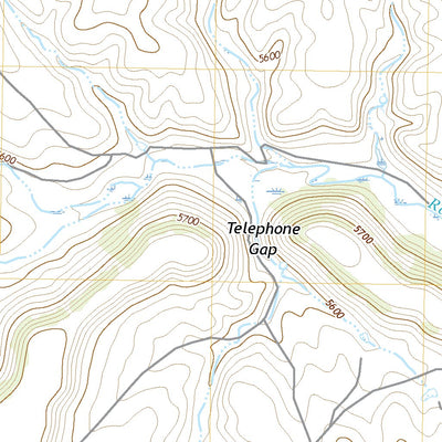 United States Geological Survey Blind Gap, NM (2020, 24000-Scale) digital map