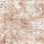 United States Geological Survey Blind Hills, CA (1984, 24000-Scale) digital map