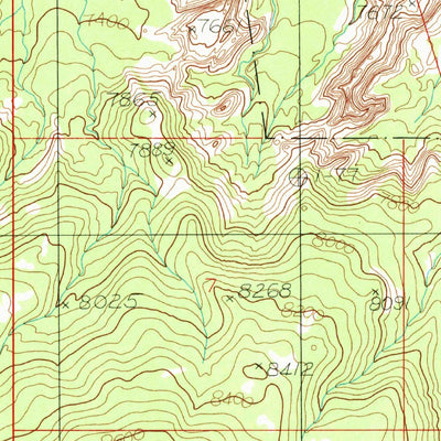 United States Geological Survey Blind Lake, UT (1985, 24000-Scale) digital map