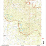 United States Geological Survey Blind Lake, UT (2002, 24000-Scale) digital map