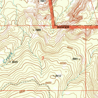 United States Geological Survey Blind Lake, UT (2002, 24000-Scale) digital map