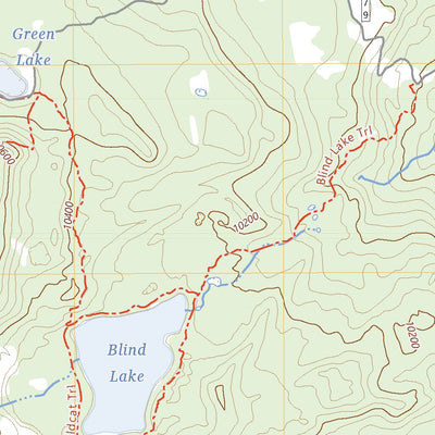 United States Geological Survey Blind Lake, UT (2023, 24000-Scale) digital map