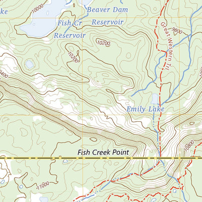 United States Geological Survey Blind Lake, UT (2023, 24000-Scale) digital map