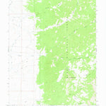 United States Geological Survey Blind Spring Mountain, UT (1971, 24000-Scale) digital map