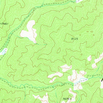 United States Geological Survey Blind Spring Mountain, UT (1971, 24000-Scale) digital map