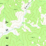 United States Geological Survey Blind Spring Mountain, UT (1971, 24000-Scale) digital map