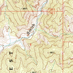 United States Geological Survey Blind Spring Mountain, UT (2002, 24000-Scale) digital map