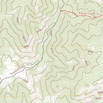 United States Geological Survey Blind Spring Mountain, UT (2023, 24000-Scale) digital map