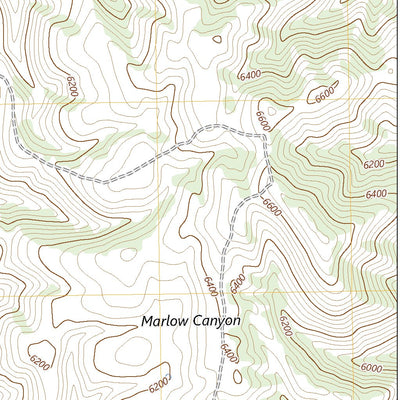 United States Geological Survey Blind Springs, UT (2023, 24000-Scale) digital map