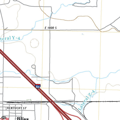 United States Geological Survey Bliss, ID (2020, 24000-Scale) digital map
