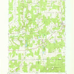 United States Geological Survey Bliss, NY (1966, 24000-Scale) digital map