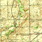 United States Geological Survey Blissfield, MI (1941, 62500-Scale) digital map