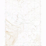 United States Geological Survey Blitzen NW, OR (1971, 24000-Scale) digital map