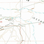 United States Geological Survey Blitzen NW, OR (1971, 24000-Scale) digital map