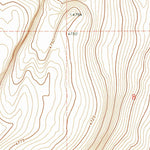 United States Geological Survey Blitzen NW, OR (1971, 24000-Scale) digital map