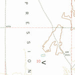 United States Geological Survey Blitzen, OR (1971, 24000-Scale) digital map