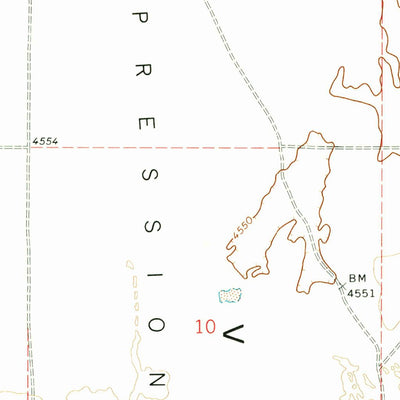United States Geological Survey Blitzen, OR (1971, 24000-Scale) digital map