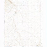 United States Geological Survey Blitzen SW, OR (1971, 24000-Scale) digital map