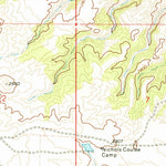United States Geological Survey Blizzard Reservoir, MT (1971, 24000-Scale) digital map