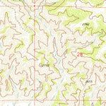 United States Geological Survey Blizzard Reservoir, MT (1971, 24000-Scale) digital map